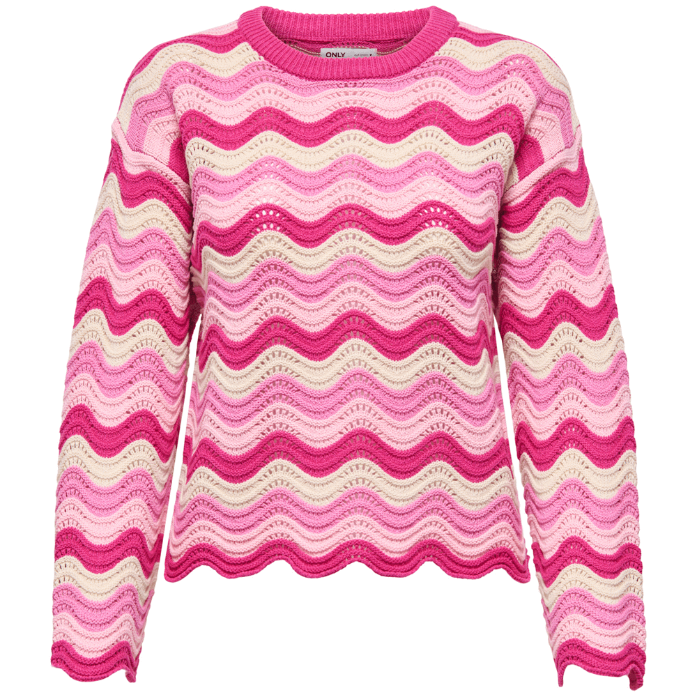 Only Asa Wave O Neck Top